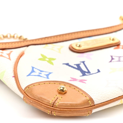 Louis Vuitton Monogram Multicolor Pochette Milla MM White 9 of 11