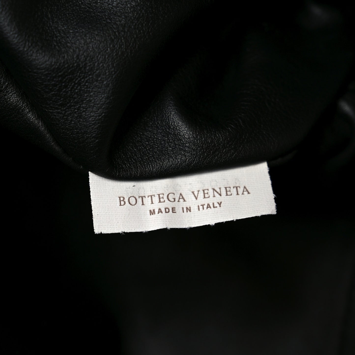 Smooth Butter Calf The Pouch Oversized Clutch Black
