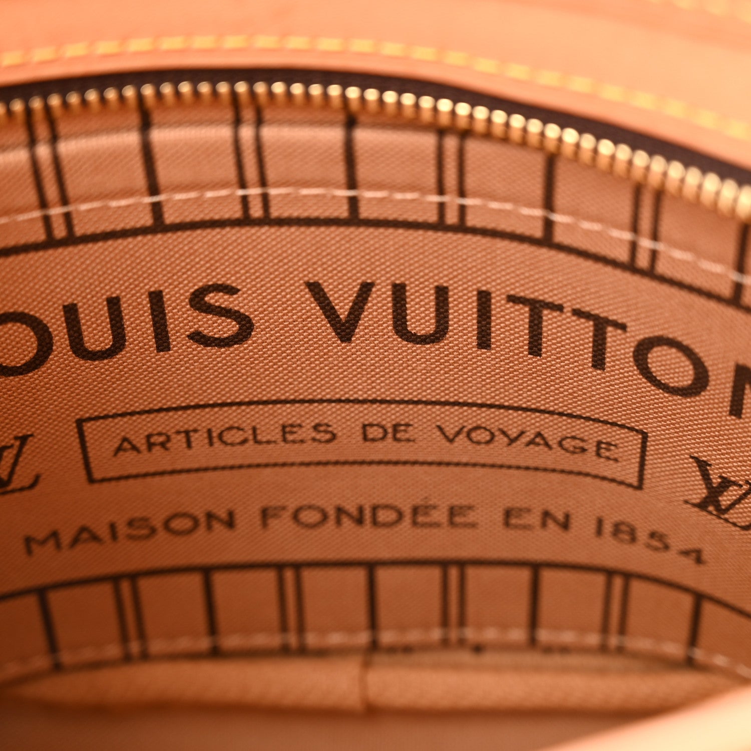 Louis Vuitton Monogram Neverfull BB Beige 7 of 10