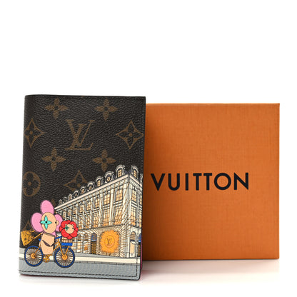 Louis Vuitton Monogram 2022 Christmas Animation Paris Passport Cover Pink 8 of 8