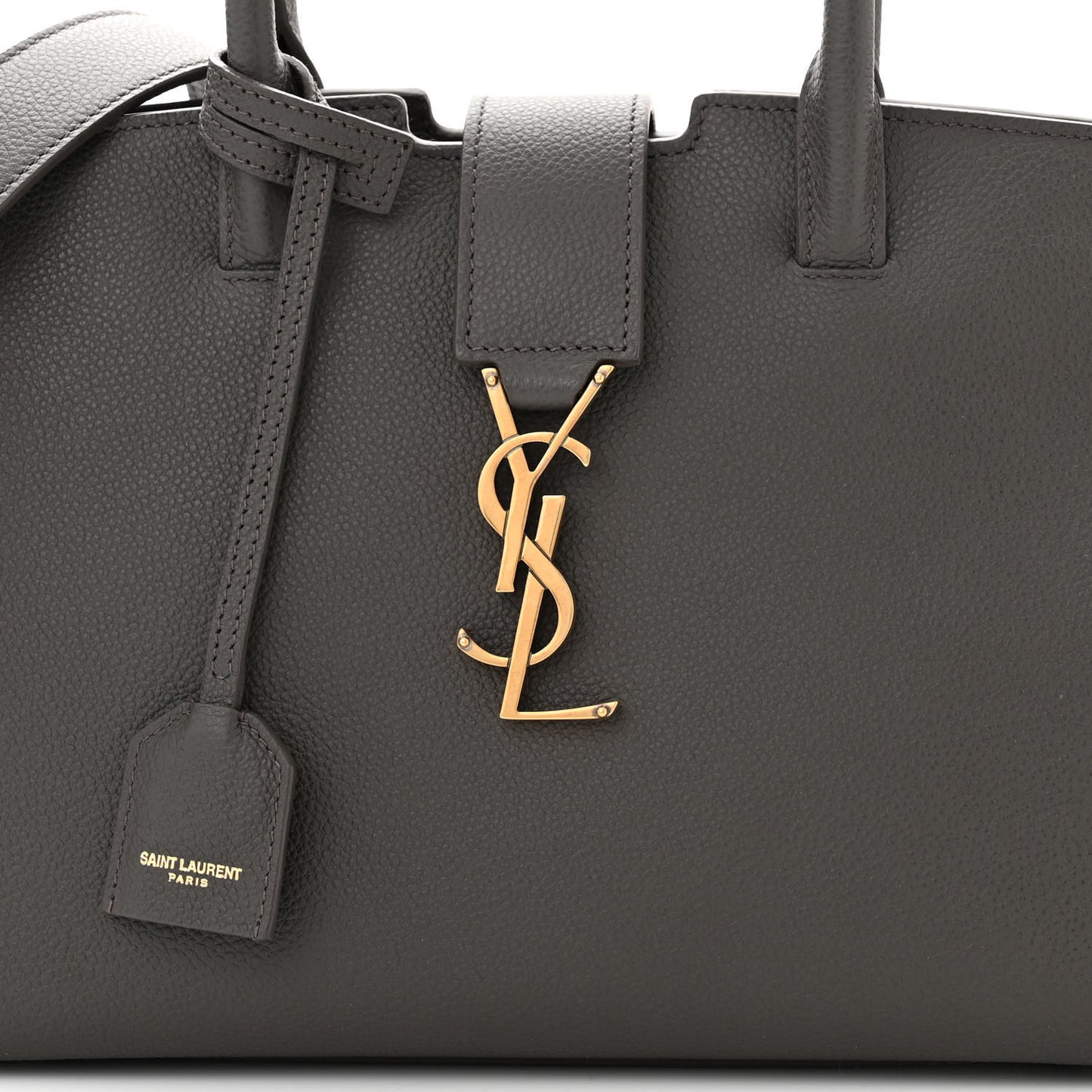 Calfskin Baby Monogram Downtown Cabas Pebble