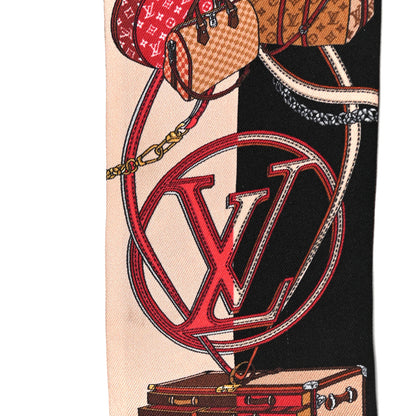 Louis Vuitton Silk Monogram All In LV Bandeau Brown 4 of 6