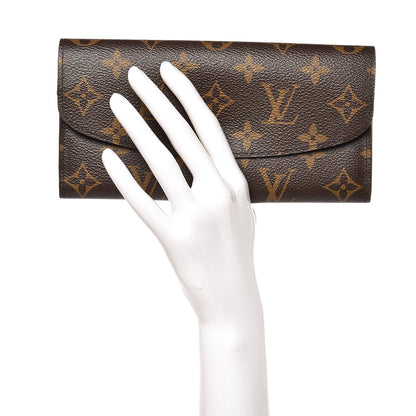 Louis Vuitton Monogram Emilie Wallet Red 2 of 8