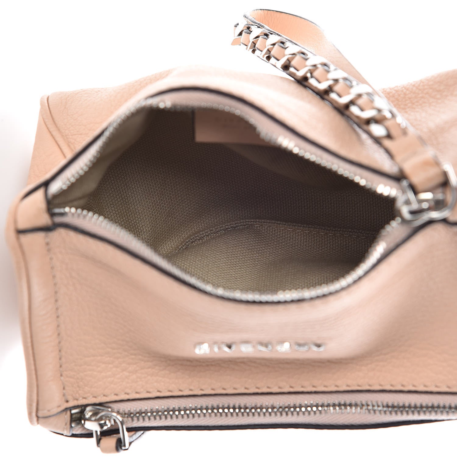 Givenchy Sugar Goatskin Pandora Wristlet Old Pink 5 of 15