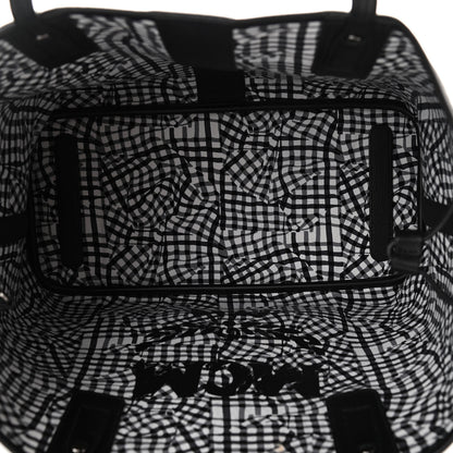 MCM Visetos Medium Liz Reversible Shopper Tote Black 14 of 18