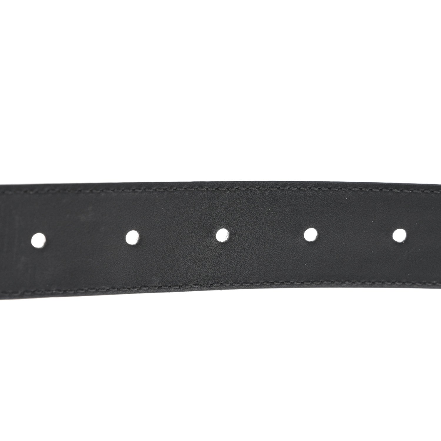 Gucci Calfskin Double G 30mm Belt 80 32 Black 4 of 6