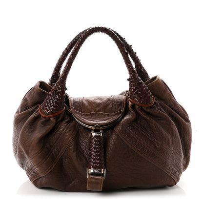 Fendi Nappa Nuvolata Spy Cognac 1 of 9