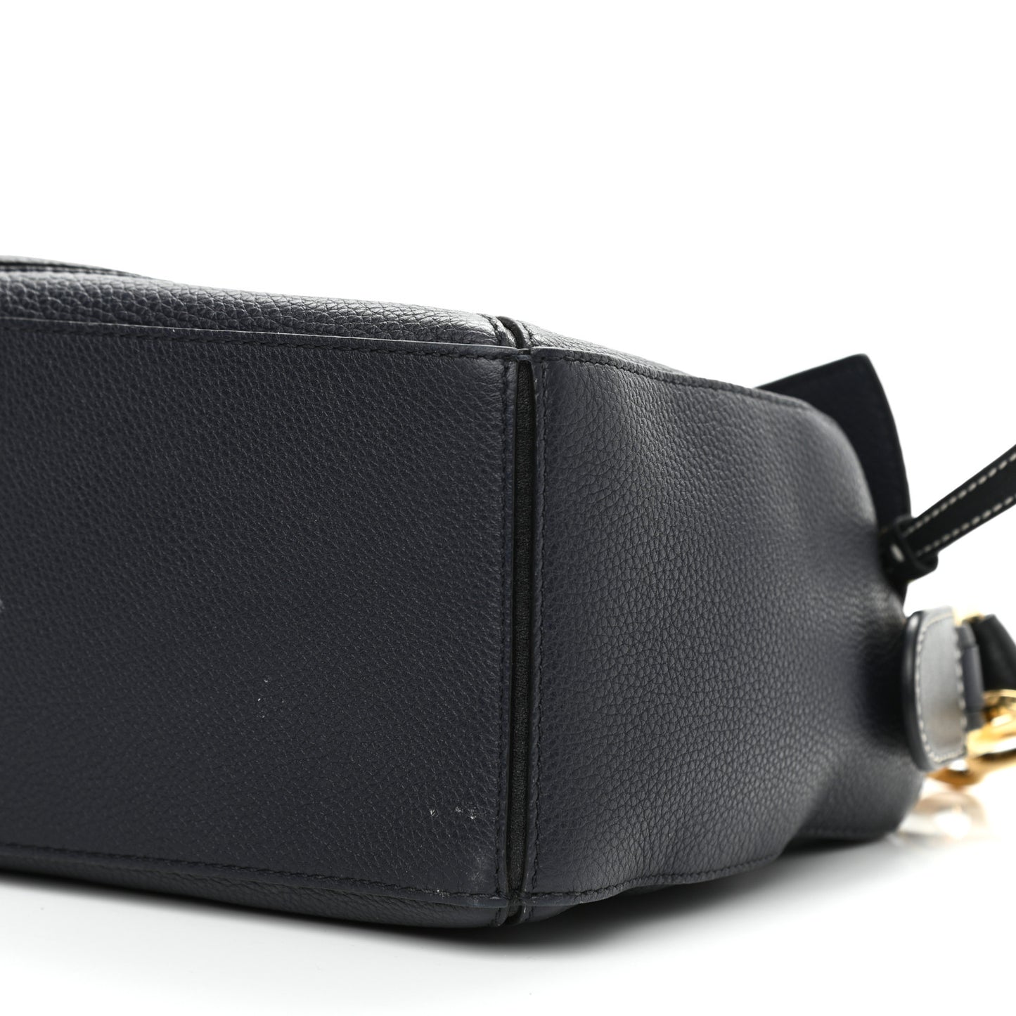 Calfskin Small Puzzle Bag Midnight Blue Black