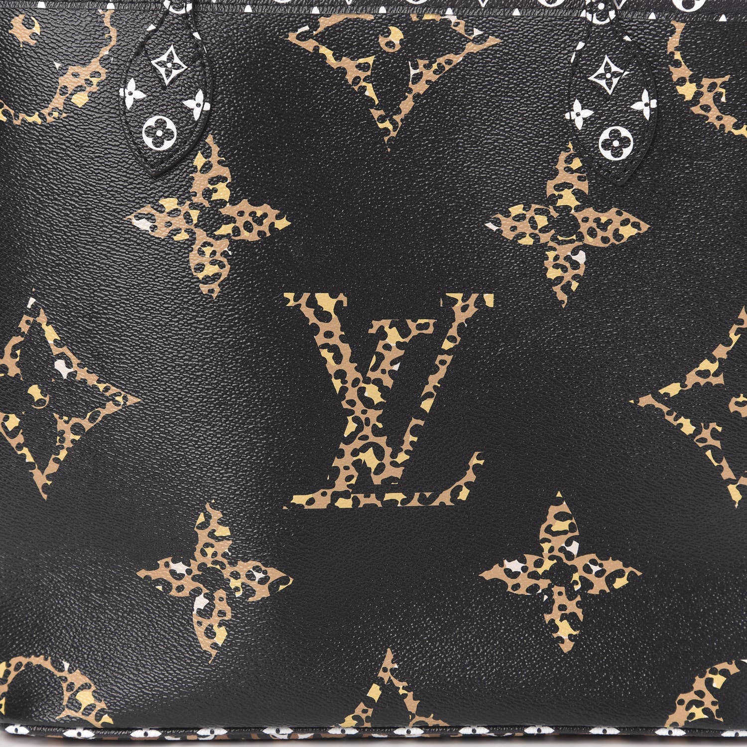 Louis Vuitton Monogram Giant Jungle Neverfull MM Black 10 of 10