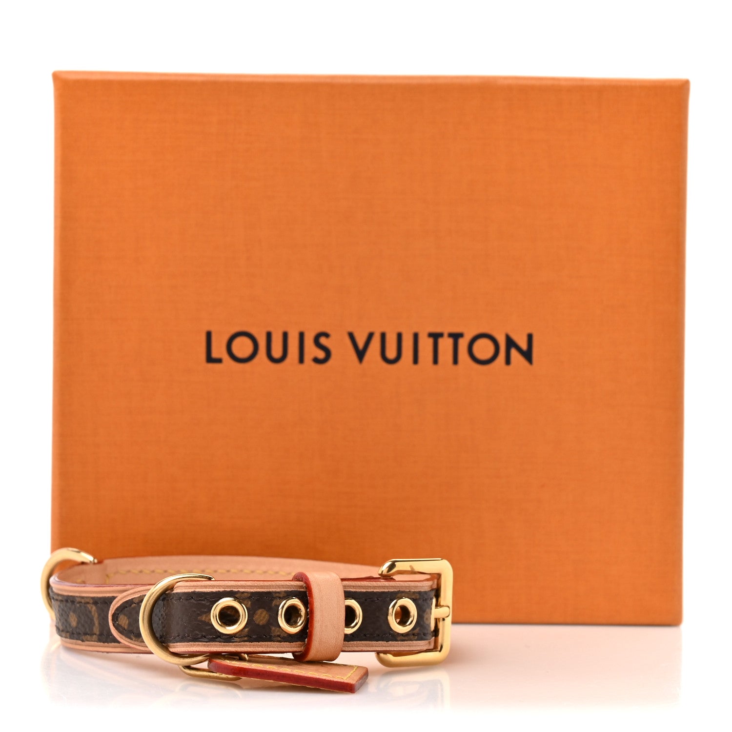 Louis Vuitton Monogram Dog Collar PM 5 of 5