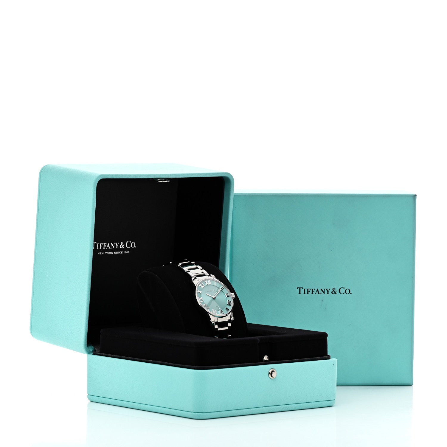 Tiffany Stainless Steel 29mm Atlas 2-Hand Quartz Watch Tiffany