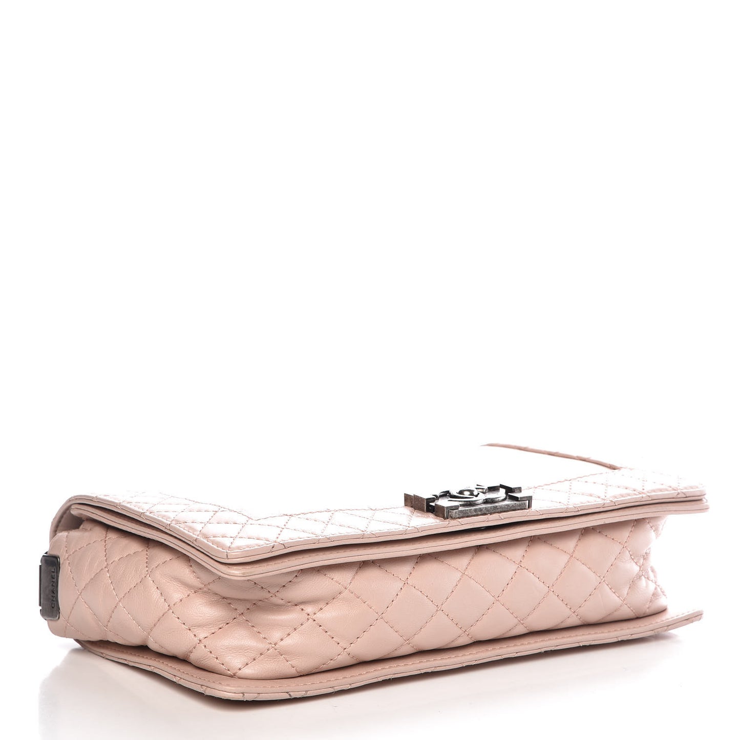 Calfskin New Medium Boy Reverso Flap Light Pink