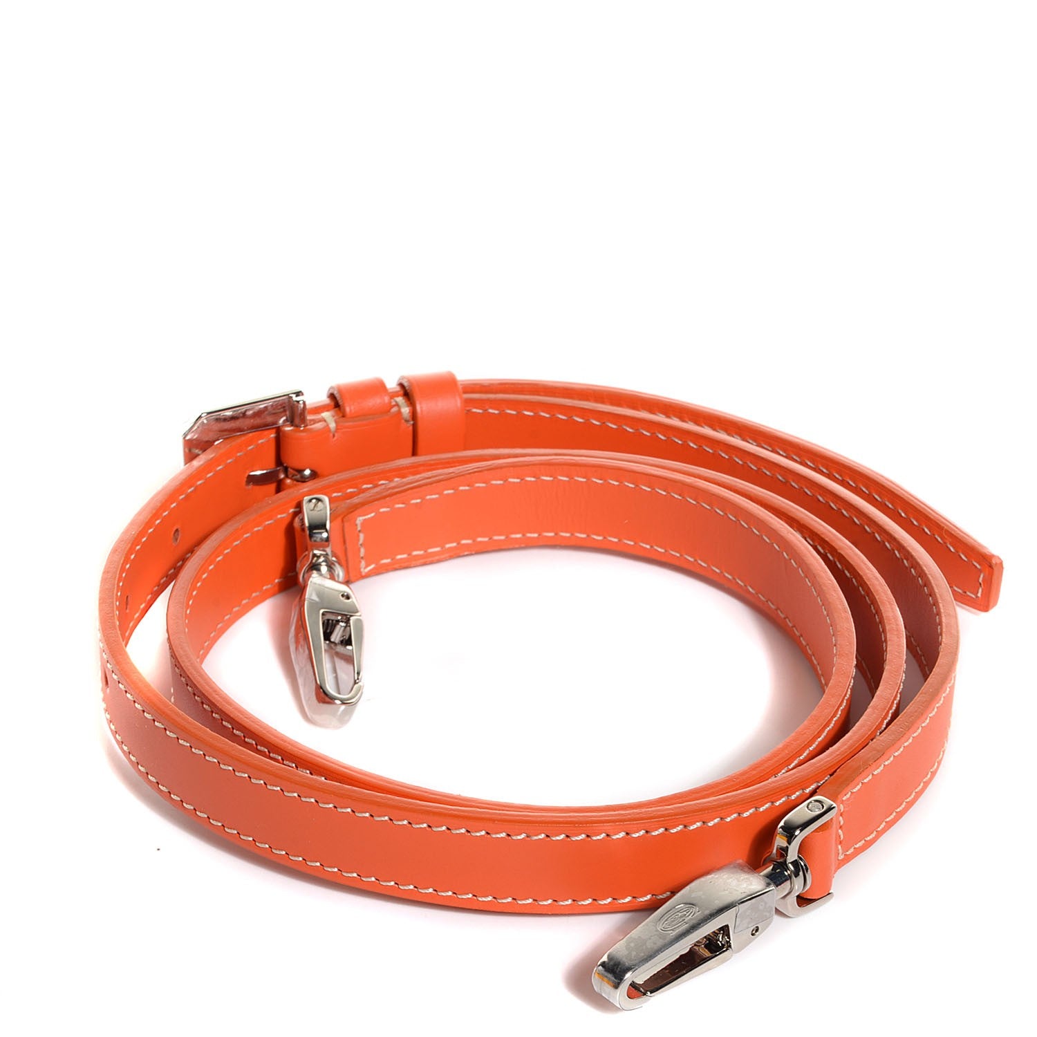 Goyard Leather Adjustable Shoulder Strap Orange 1 of 6