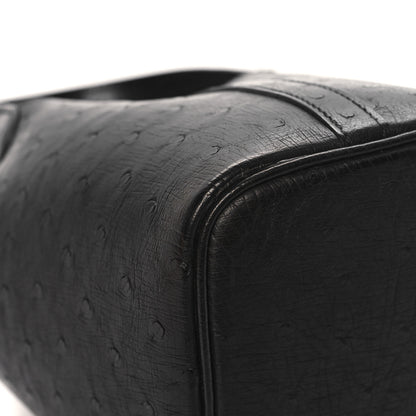 Hermes Ostrich Micro Picotin Lock Black 9 of 13