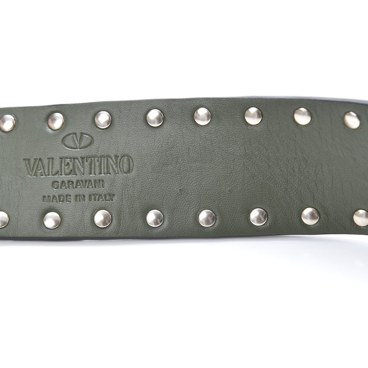 Valentino Garavani Lambskin Rockstud Spike Shoulder Strap Oasis 5 of 7
