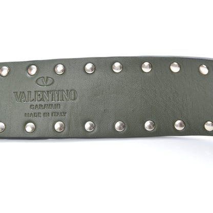 Valentino Garavani Lambskin Rockstud Spike Shoulder Strap Oasis 5 of 7
