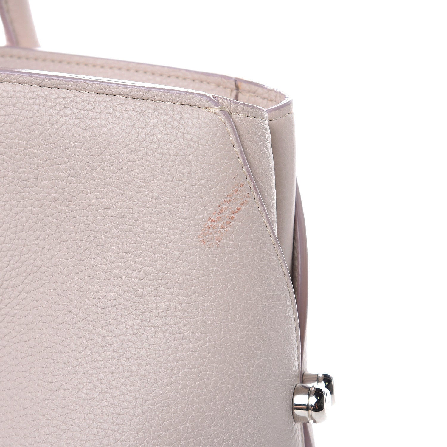 Christian Dior Grained Calfskin Medium Bar Tote Rose Poudre 10 of 15