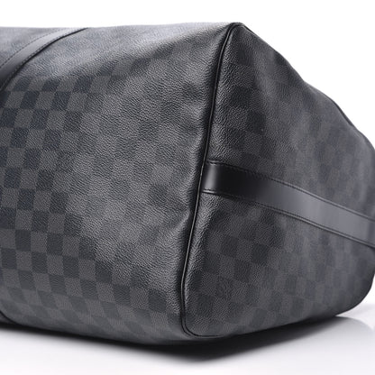 Louis Vuitton Damier Graphite Keepall Bandouliere 55 9 of 9