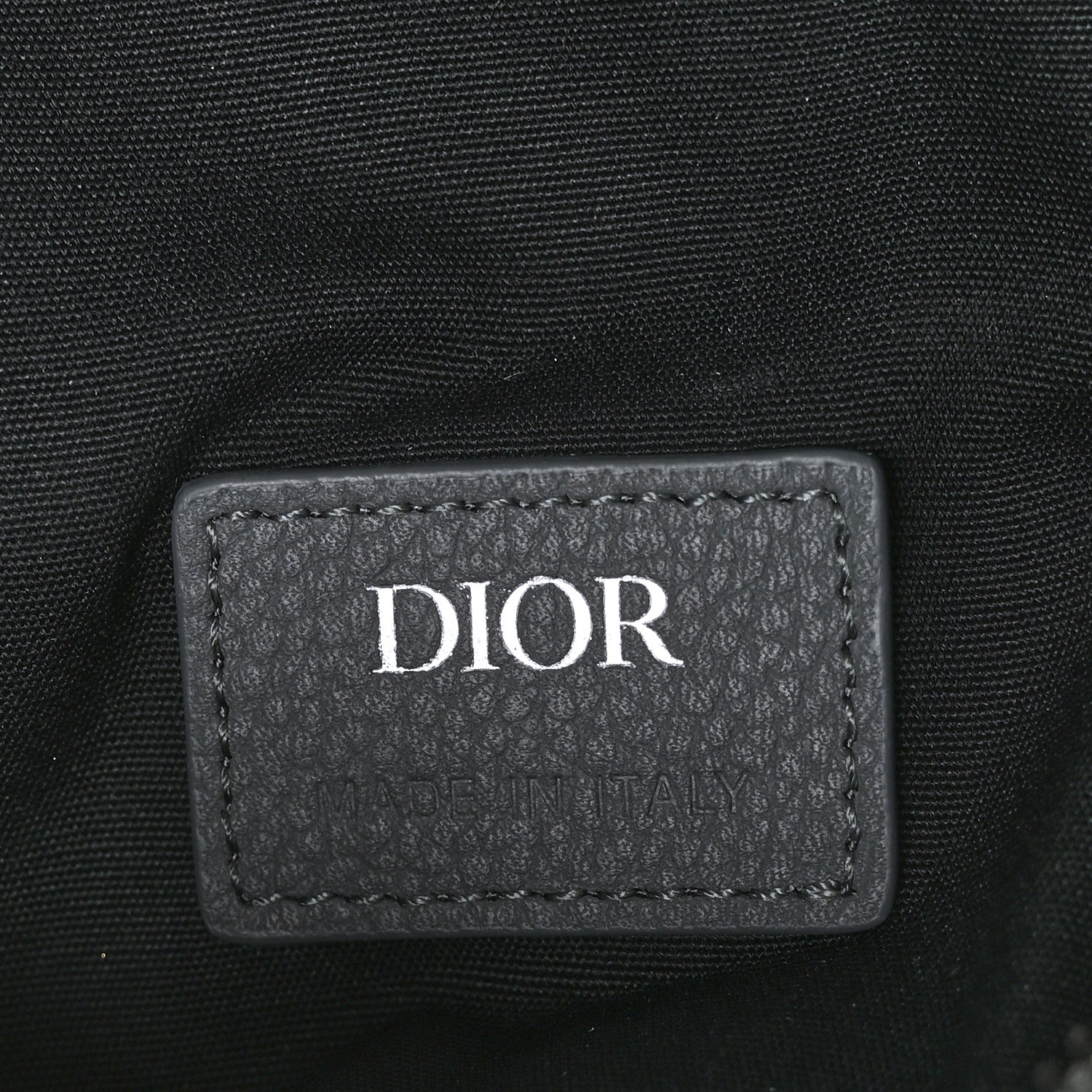 Christian Dior Oblique Mens Saddle Bag Grey 5 of 7