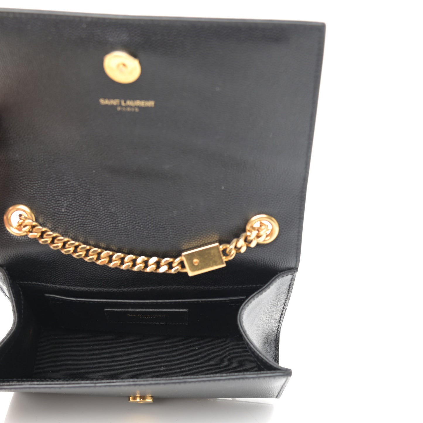 Grain De Poudre Small Monogram Kate Satchel Black