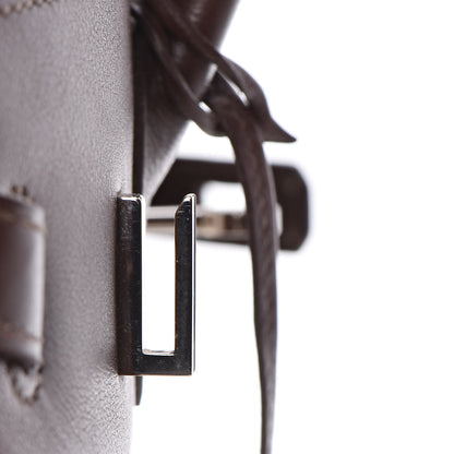 Hermes Toile Swift Birkin 30 Chocolate 22 of 31