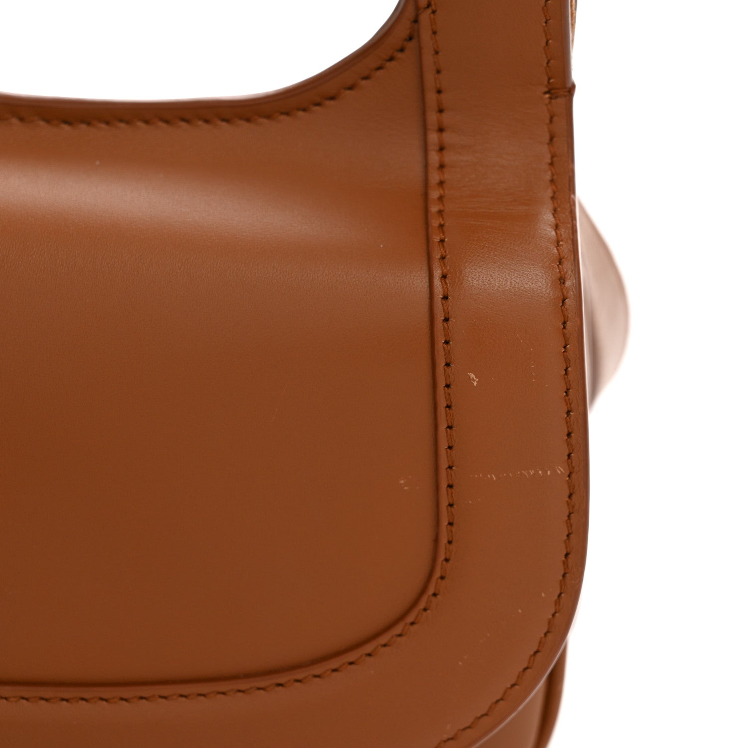 Saint Laurent Smooth Calfskin Small Charlie Shoulder Bag Miel Dark 11 of 12