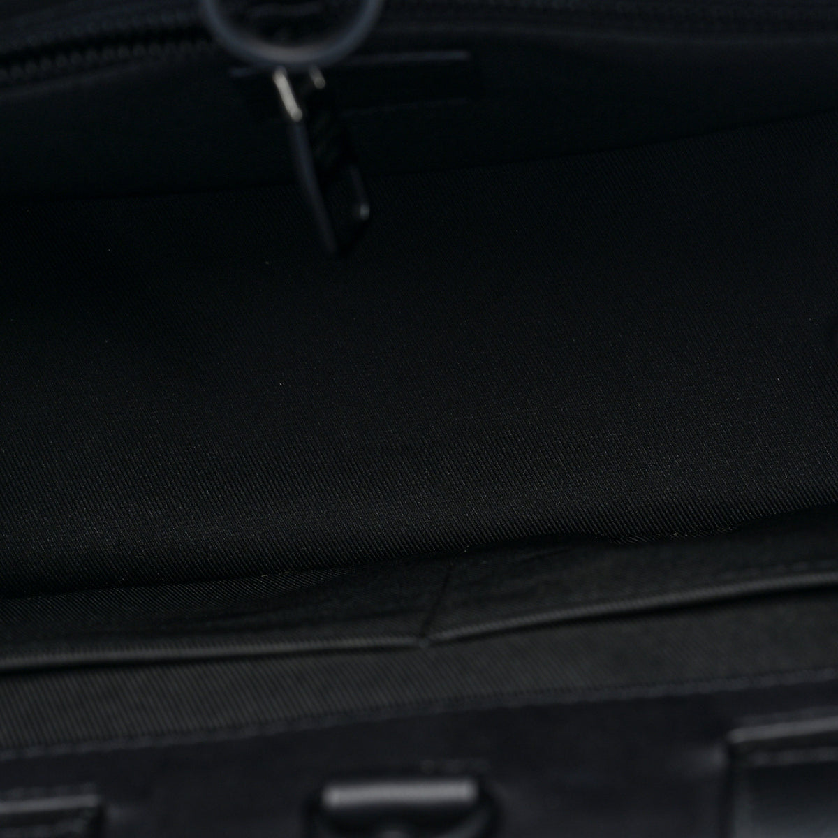 Calfskin Mini Shopper Tote  Black