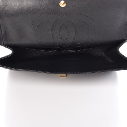 Chanel Sheepskin Chevron Quilted 2.55 Reissue 225 Flap Black 6 of 11