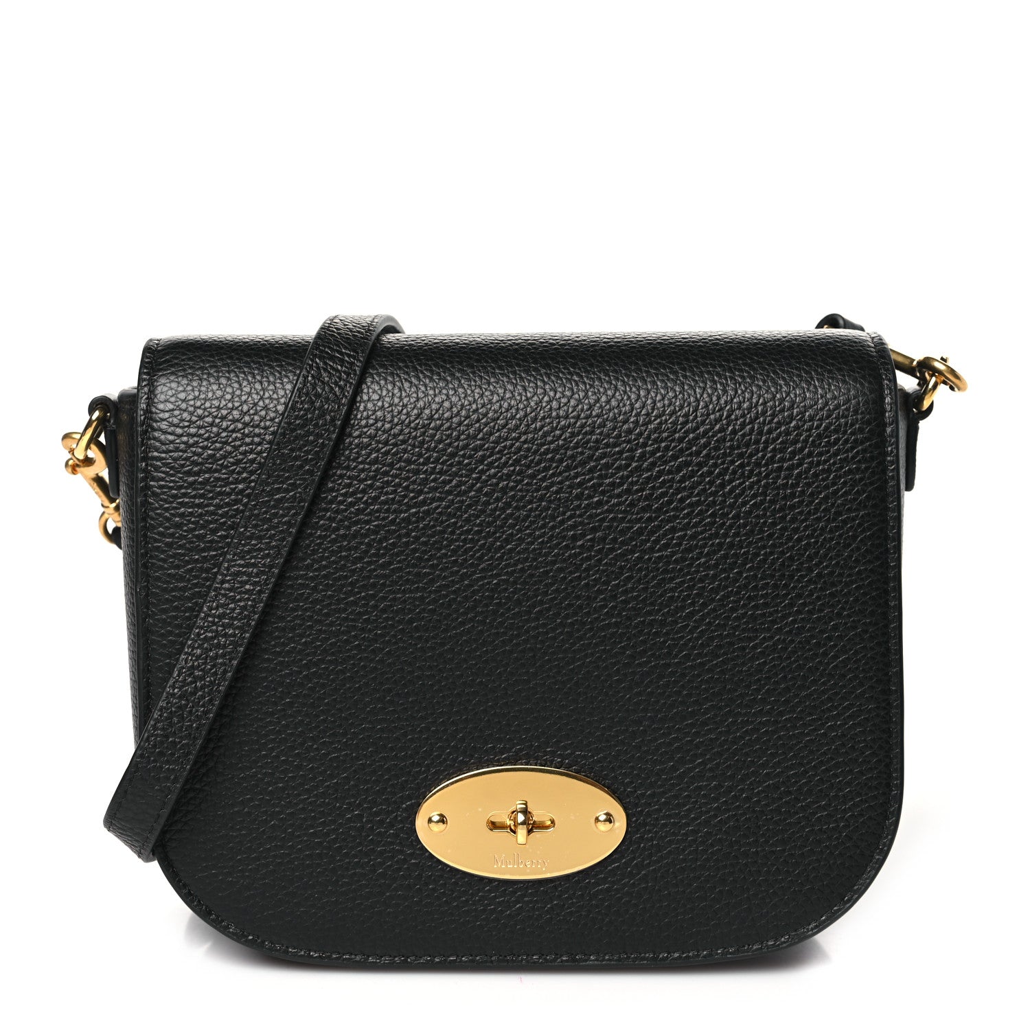 Mulberry Small Classic Grain Calfskin Small Darley Satchel Black 1 of 10
