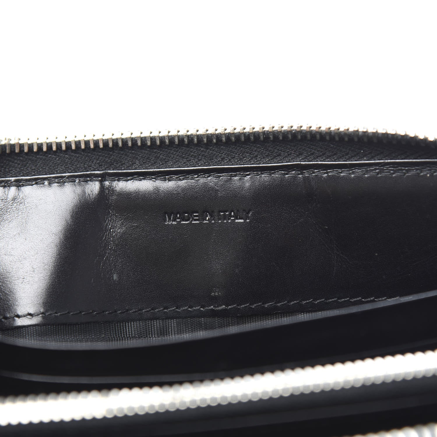 Prada Tessuto Light Nylon Zip Around Wallet Black 7 of 10
