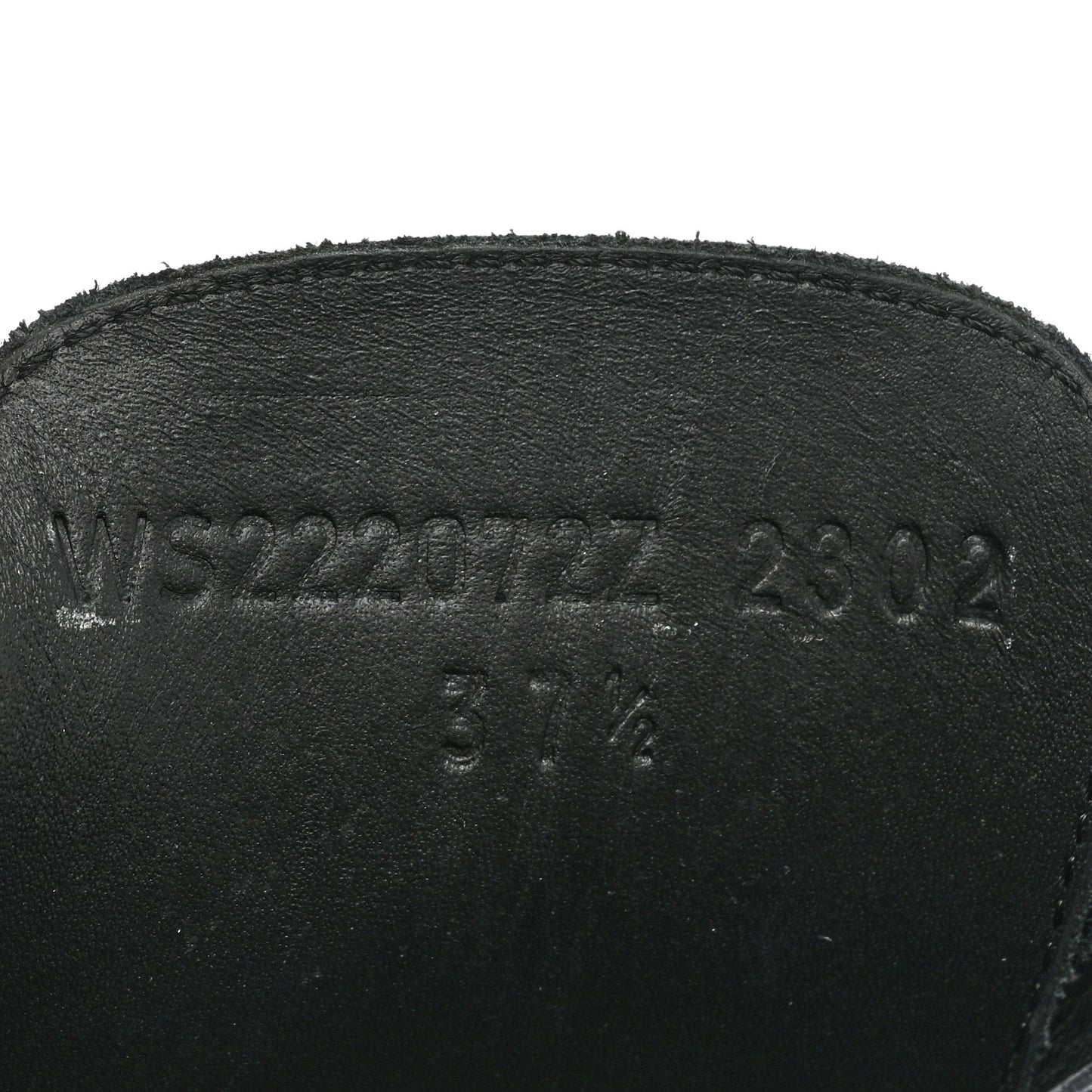 Glossed Calfskin First Oxford 37.5 Black