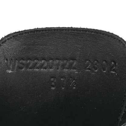 Hermes Glossed Calfskin First Oxford 37.5 Black 8 of 9