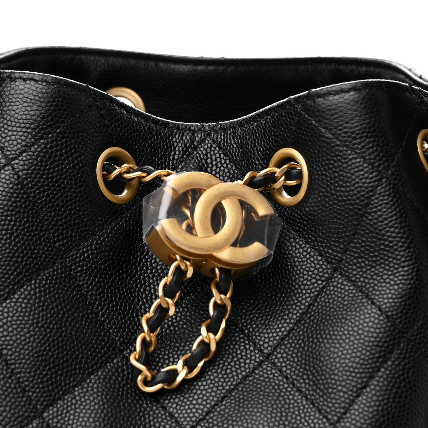 Chanel Caviar Quilted Small Chanel 25 Handbag Black 8 of 11