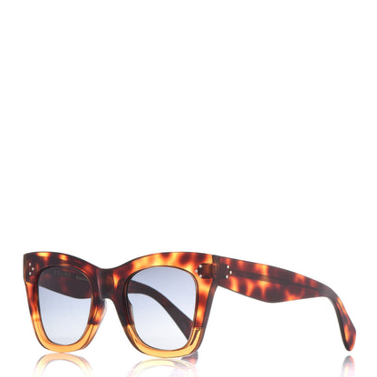 Celine Catherine Sunglasses CL 41090/S Tortoise 1 of 7