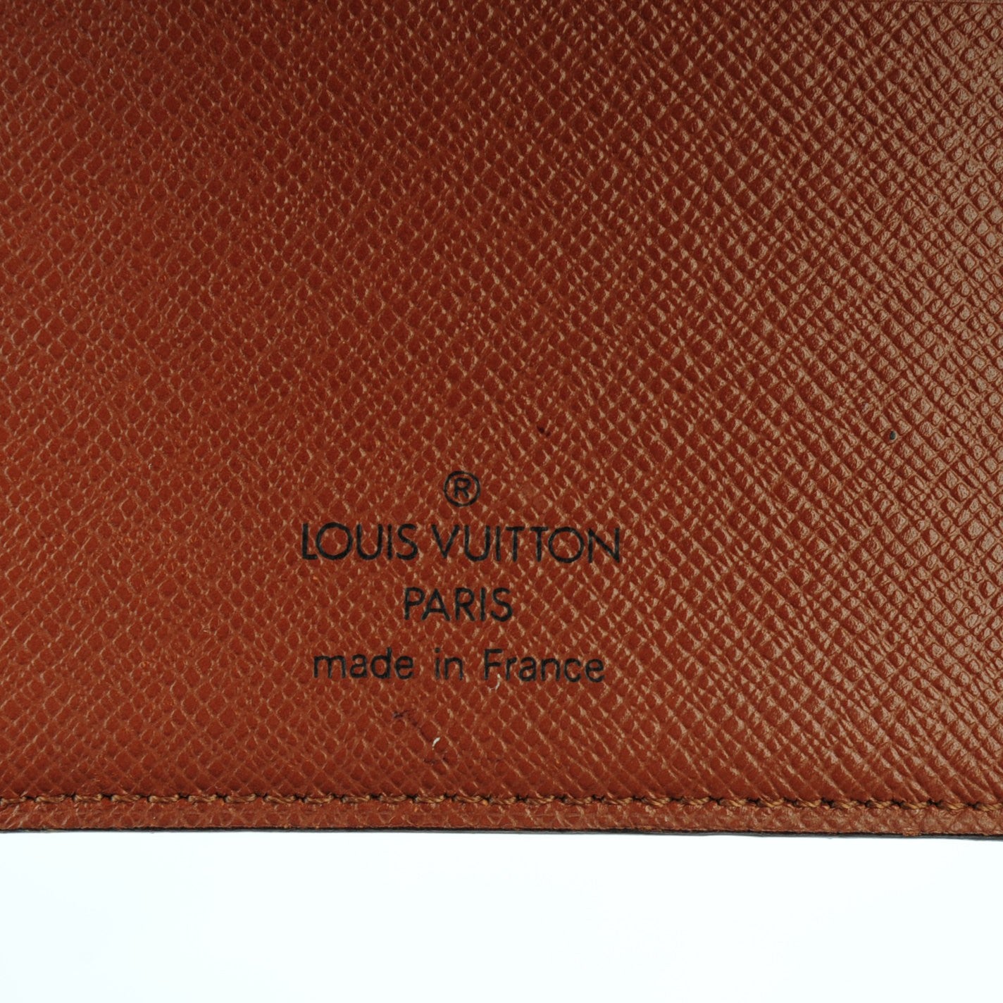 Monogram Medium Ring Agenda Cover