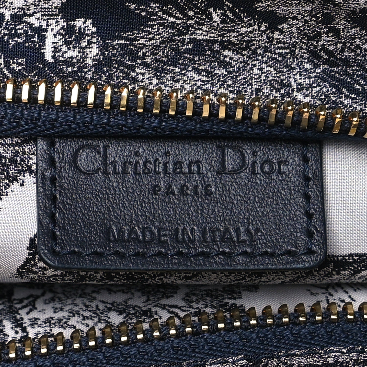 Christian Dior Technical Fabric Toile De Jouy Reverse Diortravel