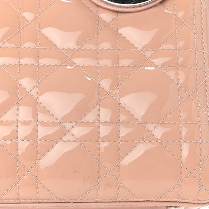 Christian Dior Patent Cannage Medium Lady Dior Pale Pink 14 of 15