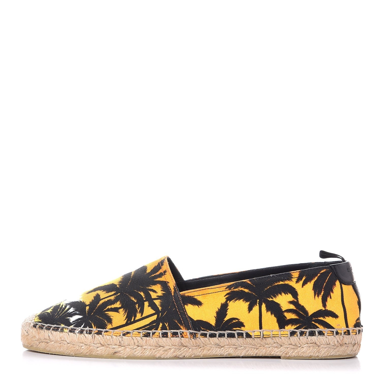 Saint Laurent Mens Canvas Palm Trees at Sunset Espadrilles 42 Multicolor 1 of 12