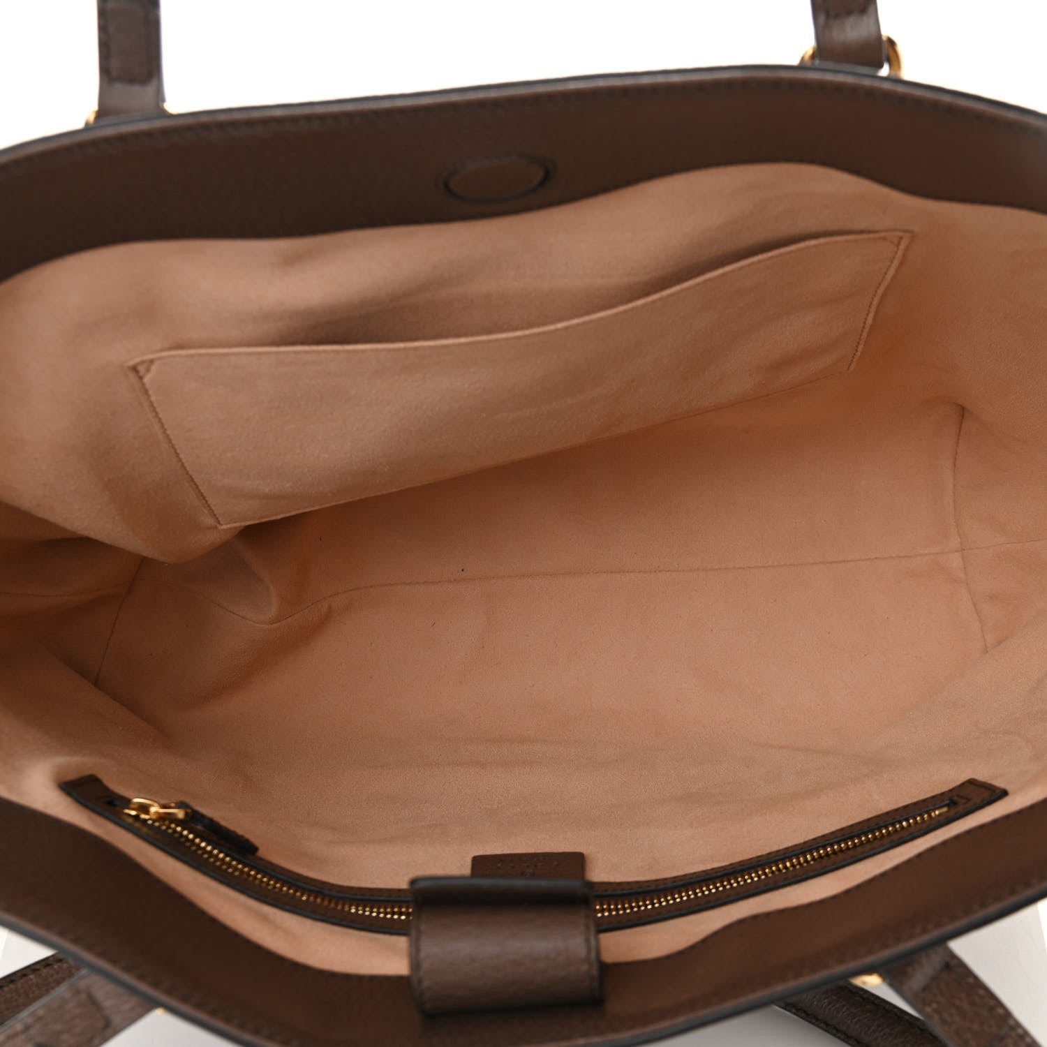 Gucci GG Supreme Monogram Medium Ophidia Shopping Tote Brown 5 of 10