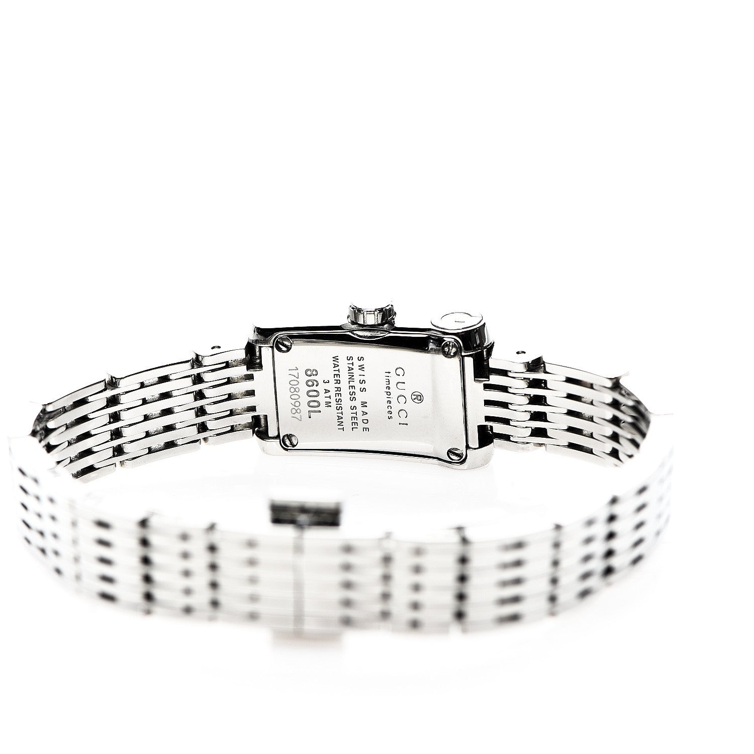 Gucci Stainless Steel 15mm 8600L Quartz Watch 4 of 6