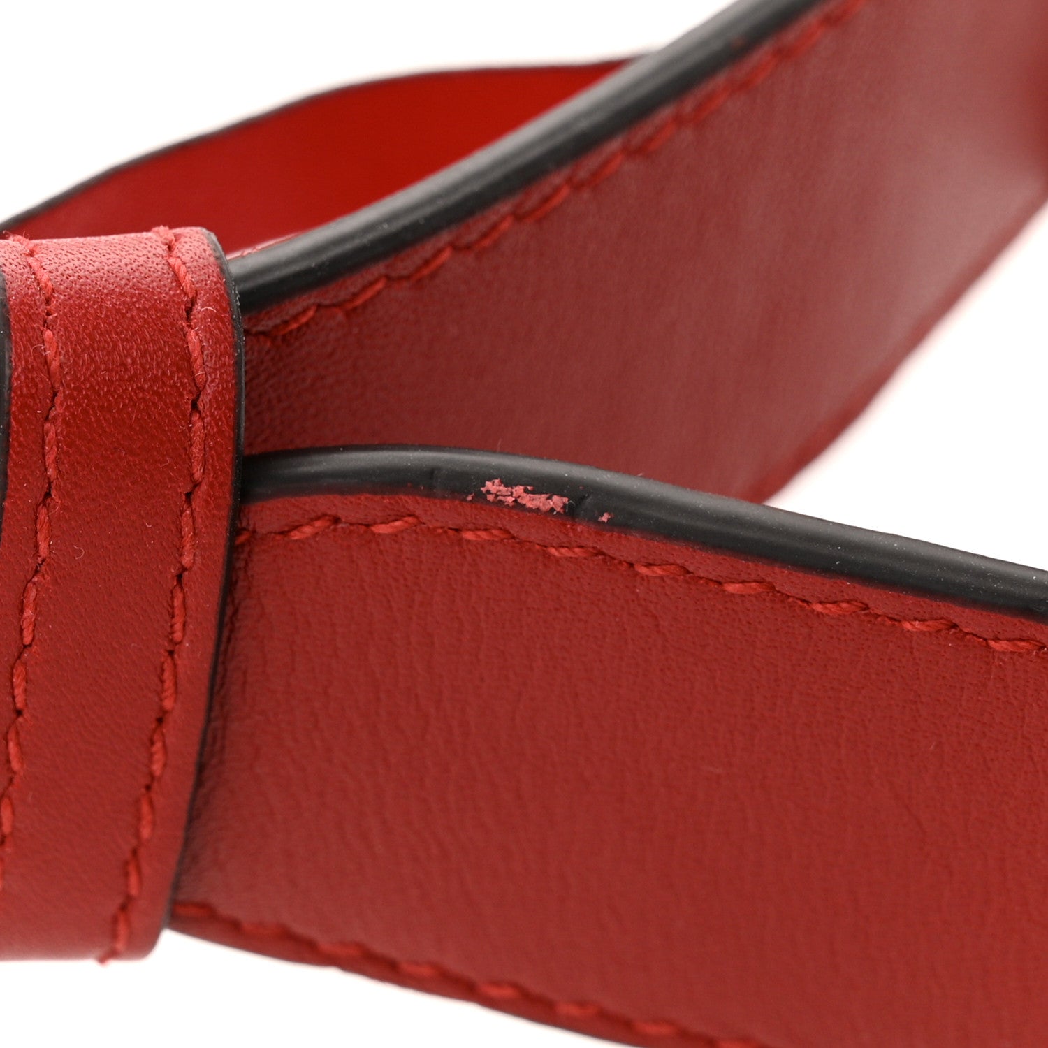 Gucci Calfskin Matelasse GG Marmont Belt Bag 85 34 Hibiscus Red 11 of 11