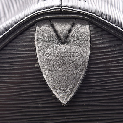 Louis Vuitton Epi Speedy 25 Black 6 of 21