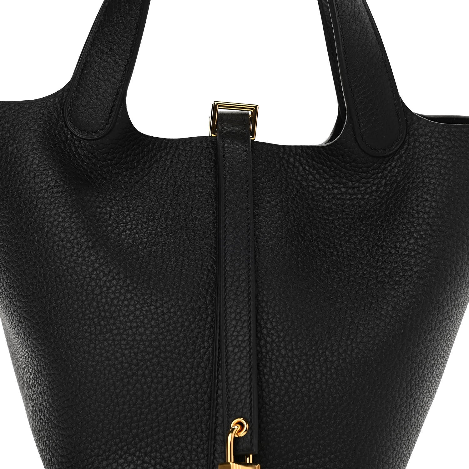 Hermes Taurillon Clemence Picotin Lock 18 PM Black 8 of 11