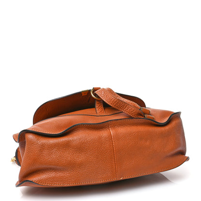 Chloe Calfskin Braided Medium Marcie Double Carry Tan 4 of 11