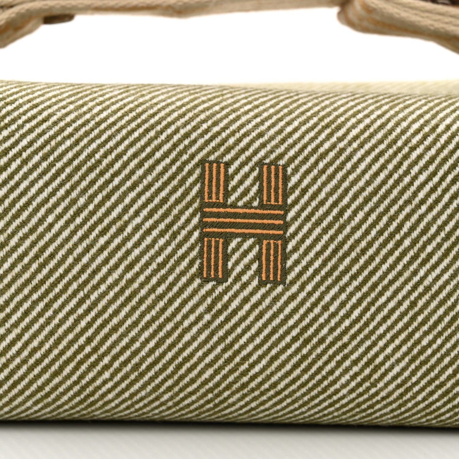 Hermes Wool Small Bride-A-Brac H Natte Pouch Vert Foret 7 of 10