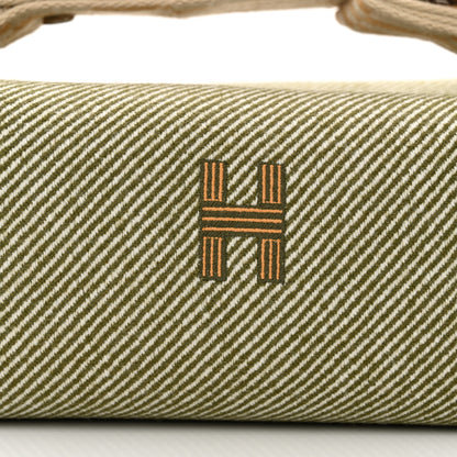 Hermes Wool Small Bride-A-Brac H Natte Pouch Vert Foret 7 of 10