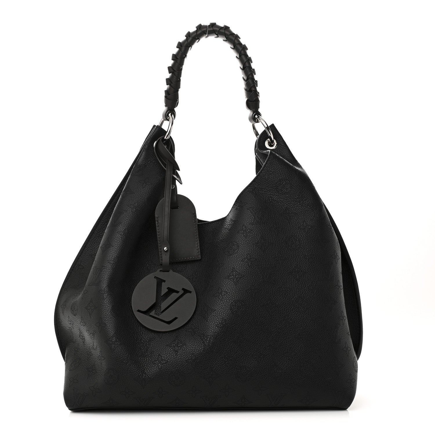 Louis Vuitton Mahina Carmel Hobo Black 1 of 9