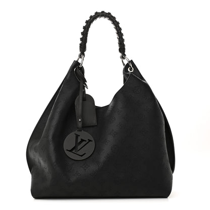 Louis Vuitton Mahina Carmel Hobo Black 1 of 9