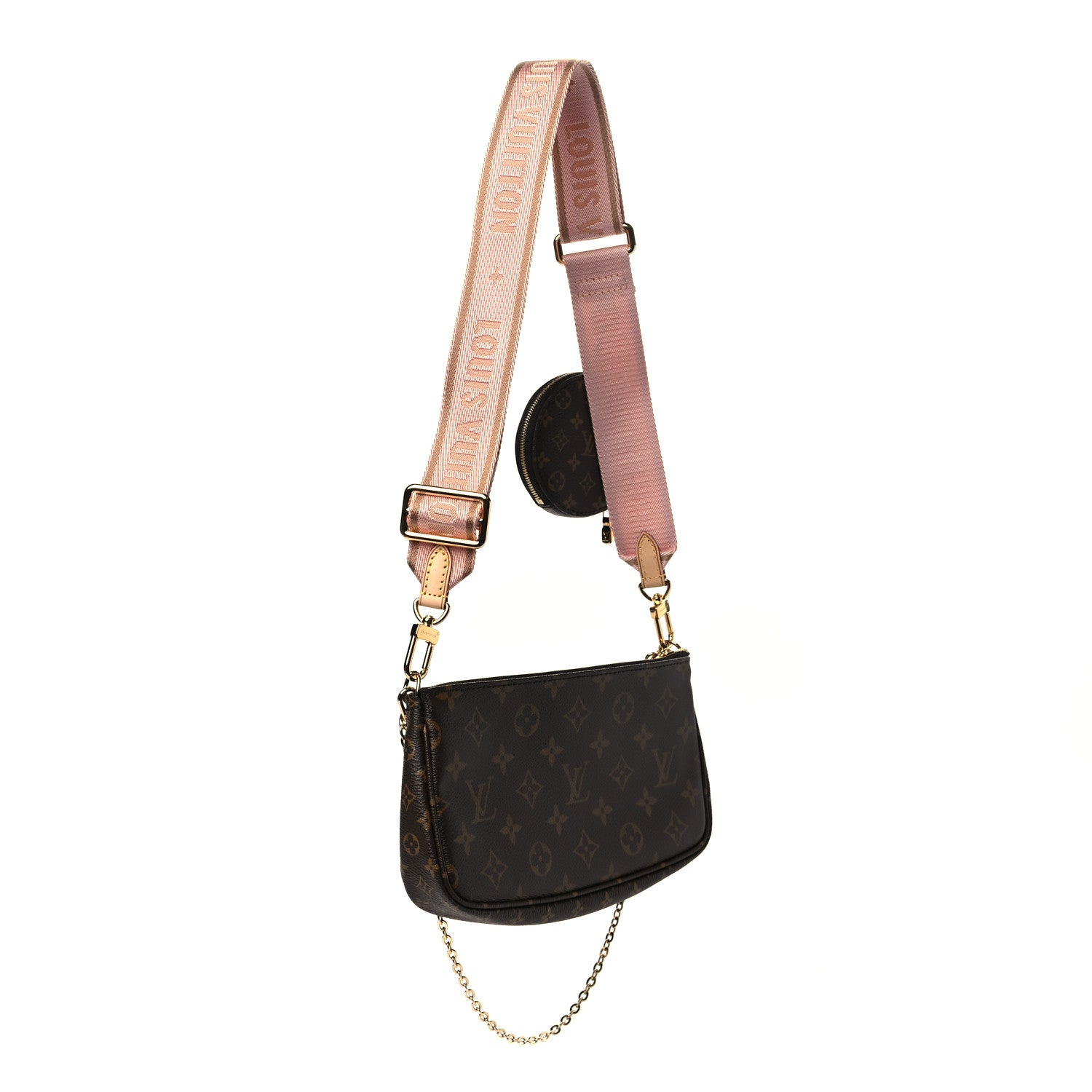 Louis Vuitton Monogram Multi Pochette Accessories Rose Clair 3 of 12