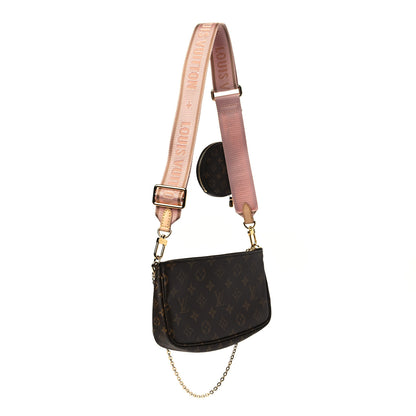 Louis Vuitton Monogram Multi Pochette Accessories Rose Clair 3 of 12
